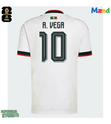 Mexico Alexis Vega #10 Replika Udebanetrøje VM 2026 Kortærmet